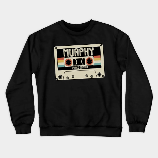 Murphy - Limited Edition - Vintage Style Crewneck Sweatshirt by Debbie Art